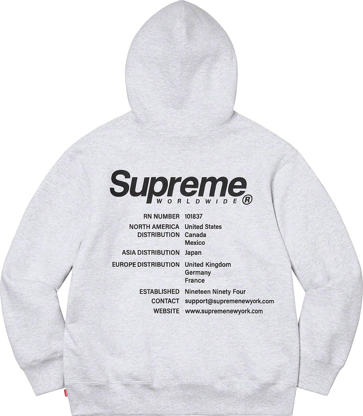 Worldwide Hooded Sweatshirt view 17